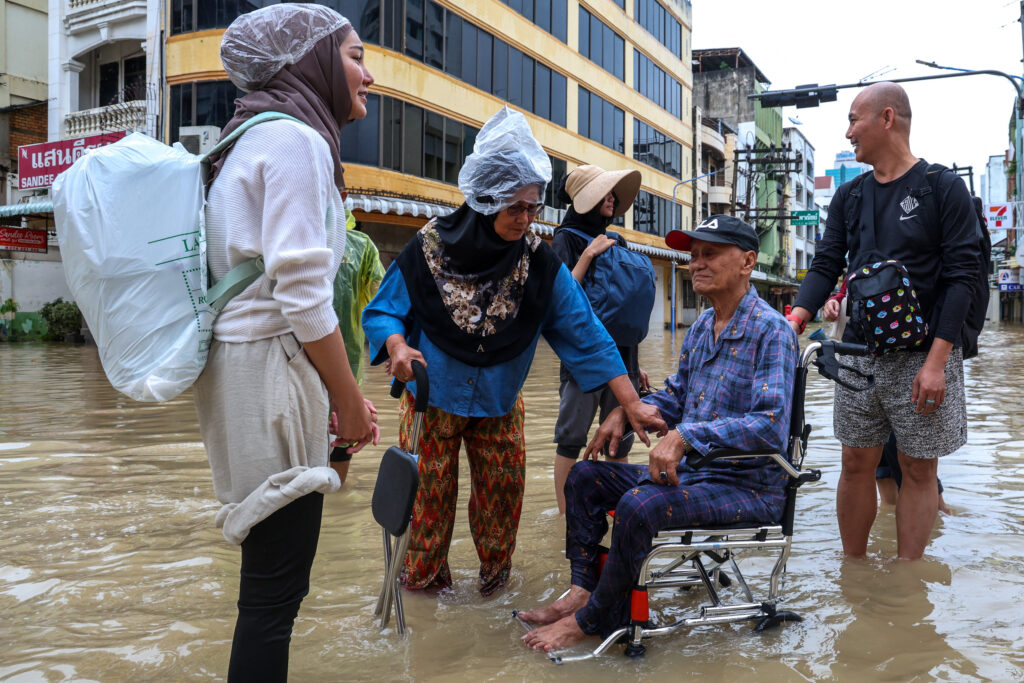 ទឹកជំនន់នៅទីក្រុង Hat Yai