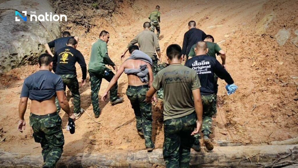 រូបភាព: ទាហានថៃជាន់មីន