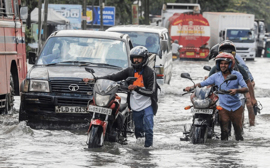 ទឹកជំនន់ស្រីលង្កា