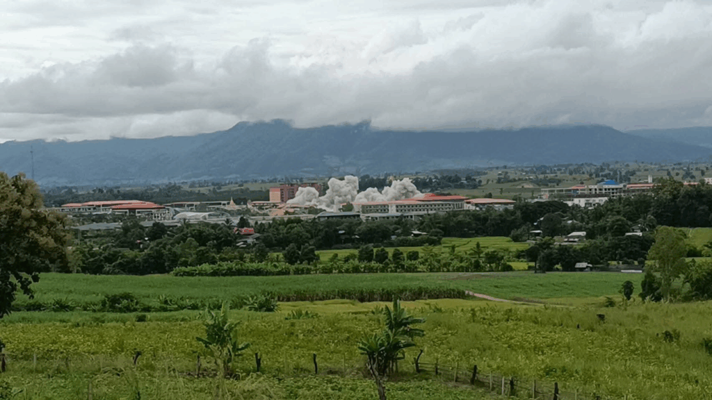 Situation at Myanmar-Thai border