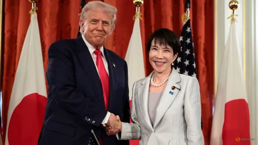 នាយករដ្ឋមន្ត្រីជប៉ុន និងប្រធានាធិបតីអាមេរិក