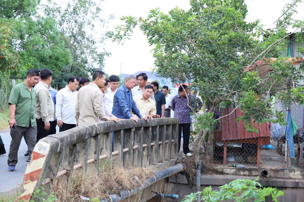 ទឹកលិចក្នុងស្រុកកៀនស្វាយ