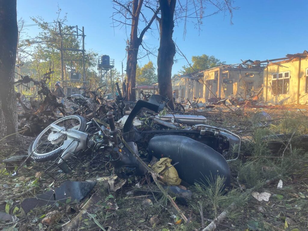 ទិដ្ឋភាពក្រោយការវាយប្រហារ