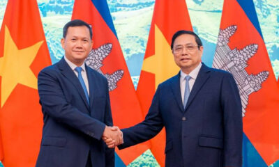 Hun Manet and Pham Minh Chinh
