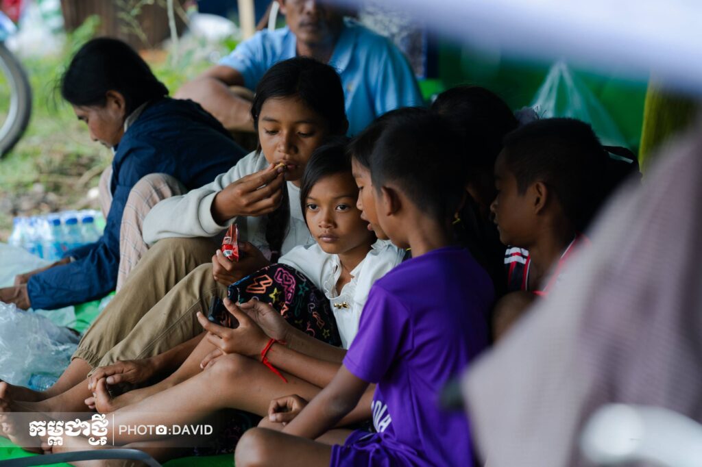 Children in the camp