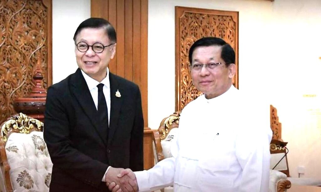 កិច្ចពិភាក្សាព្រំដែនថៃ-មីយ៉ាន់ម៉ា