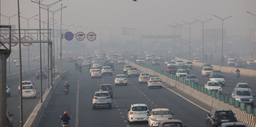 គុណភាពខ្យល់នៅទីក្រុងញូវដេលី