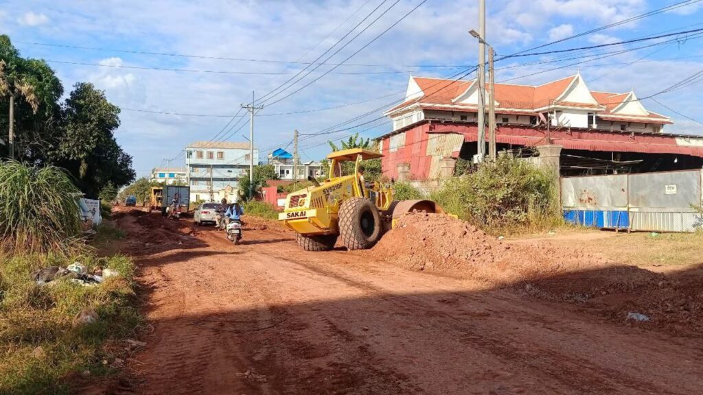 ការងារជួសជុលកំពុងដំណើរការ