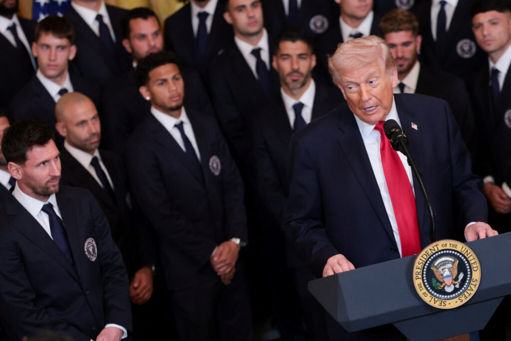 ត្រាំជួបកីឡាករ Inter Miami