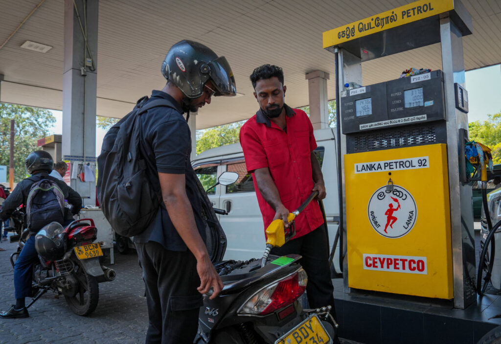 វិបត្តិប្រេងសាំងនៅស្រីលង្កា