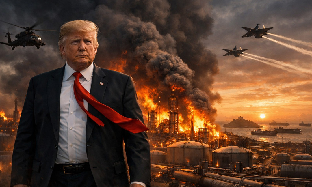 ត្រាំ សារភាពថា ពិតជាចង់បានប្រេងរបស់អ៊ីរ៉ង់ មែន