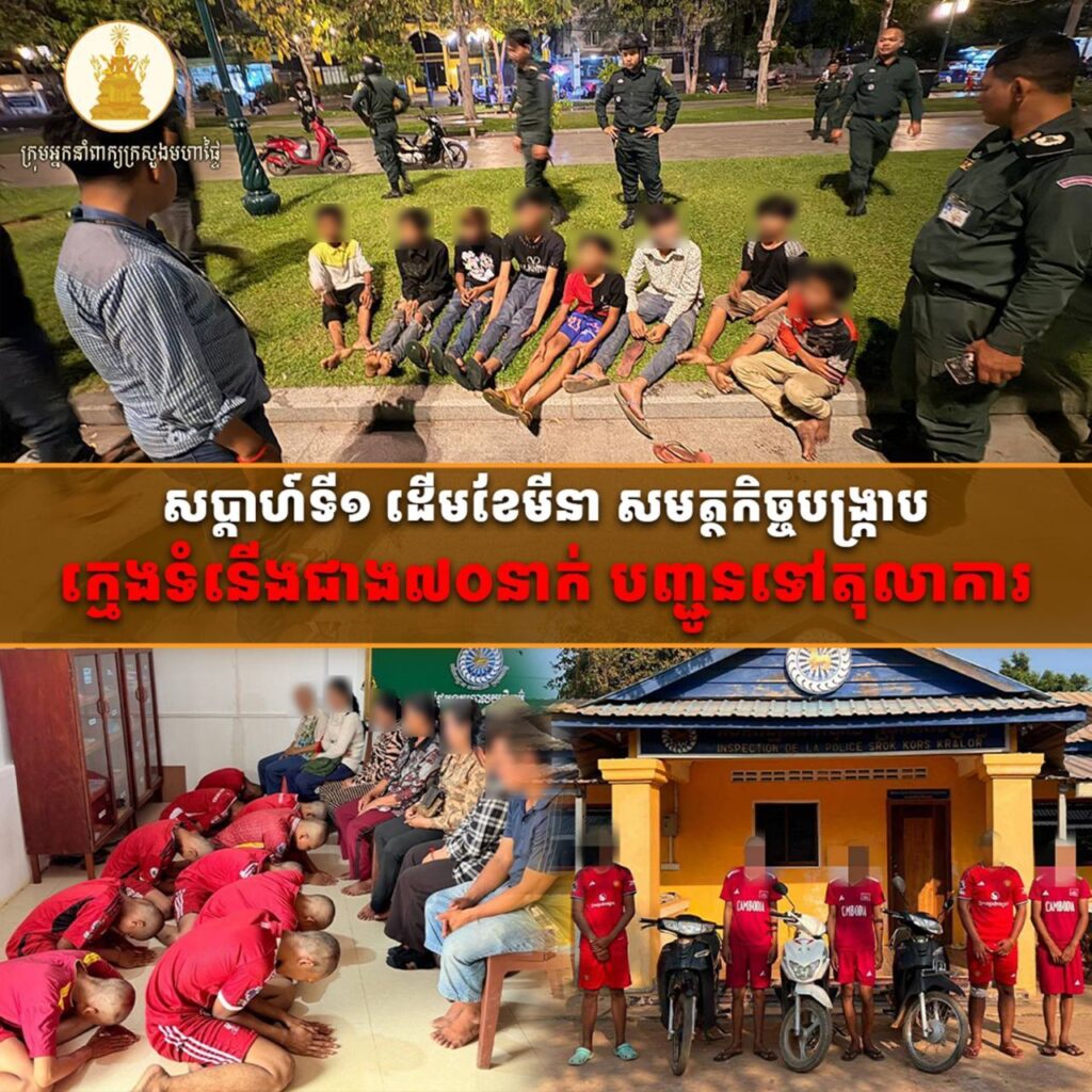 ការបង្ក្រាបក្មេងទំនើង
