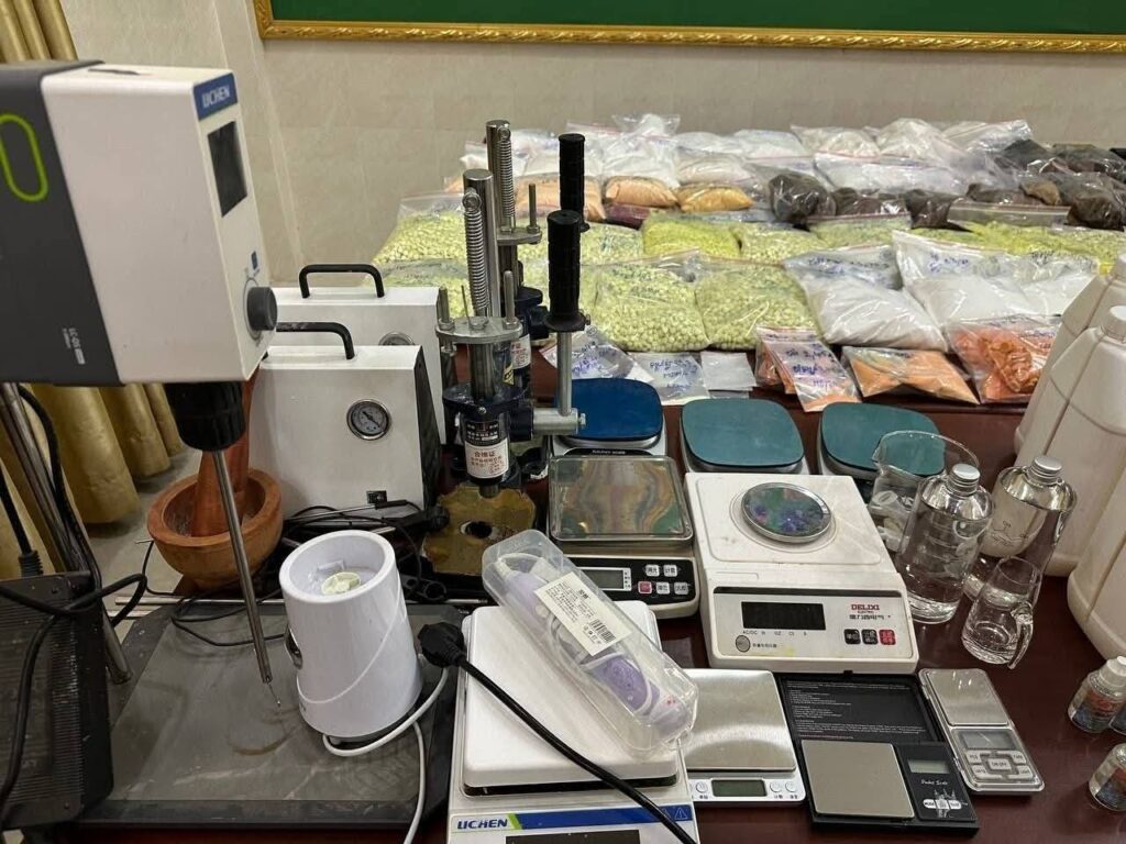 គ្រឿងញៀនដែលដកហូតបាន