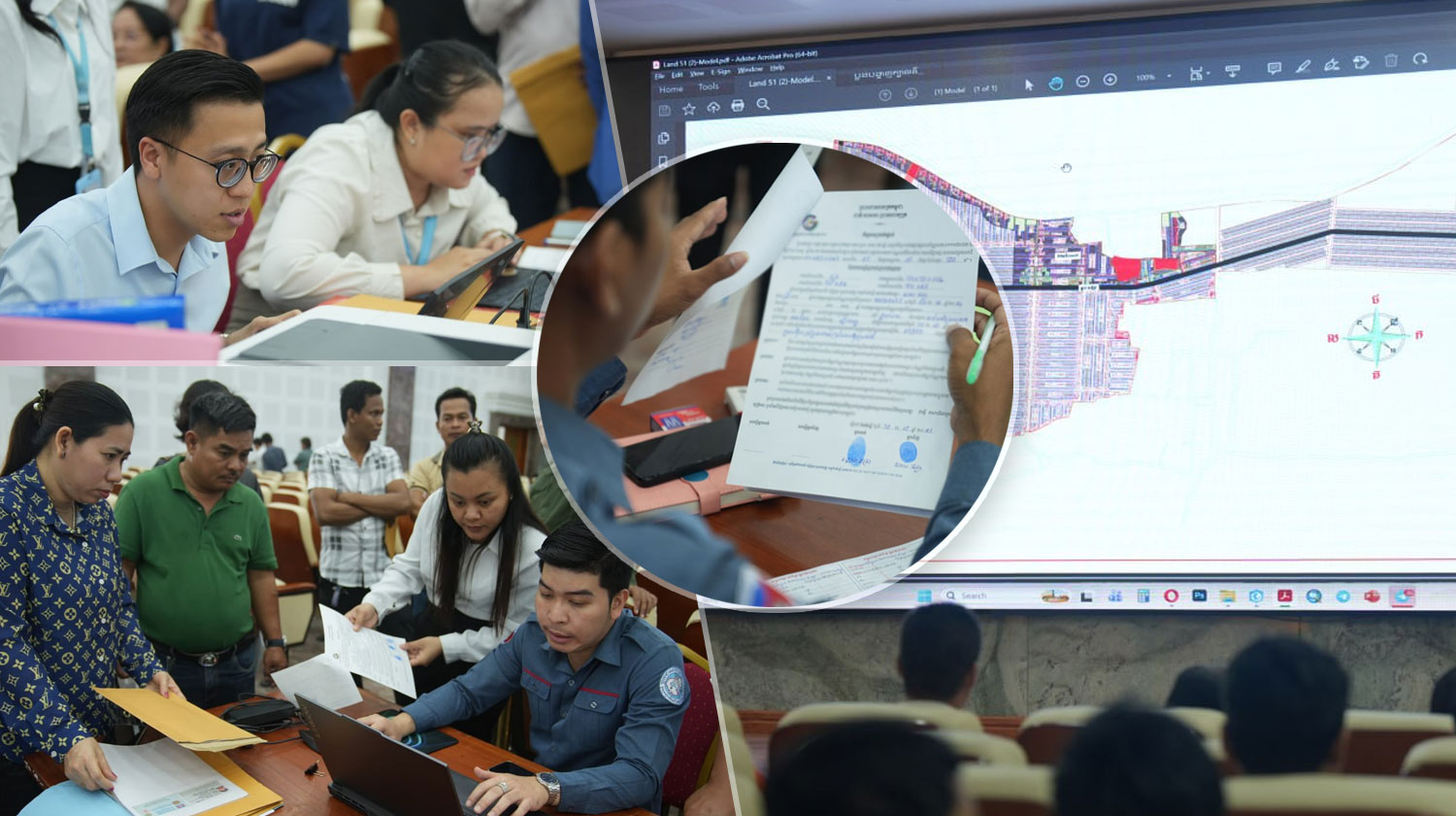 ក្រុមការងារក្រសួងរៀបចំដែនដី ជួបជាមួយអតិថិជនគម្រោង ឡេង ណាវ៉ាត្រា ផ្លូវជាតិលេខ៥១ និងគម្រោង ឡេង ណាវ៉ាត្រា (Jasmine)