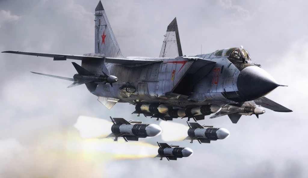 យន្តហោះ MiG-31 របស់រុស្ស៊ី