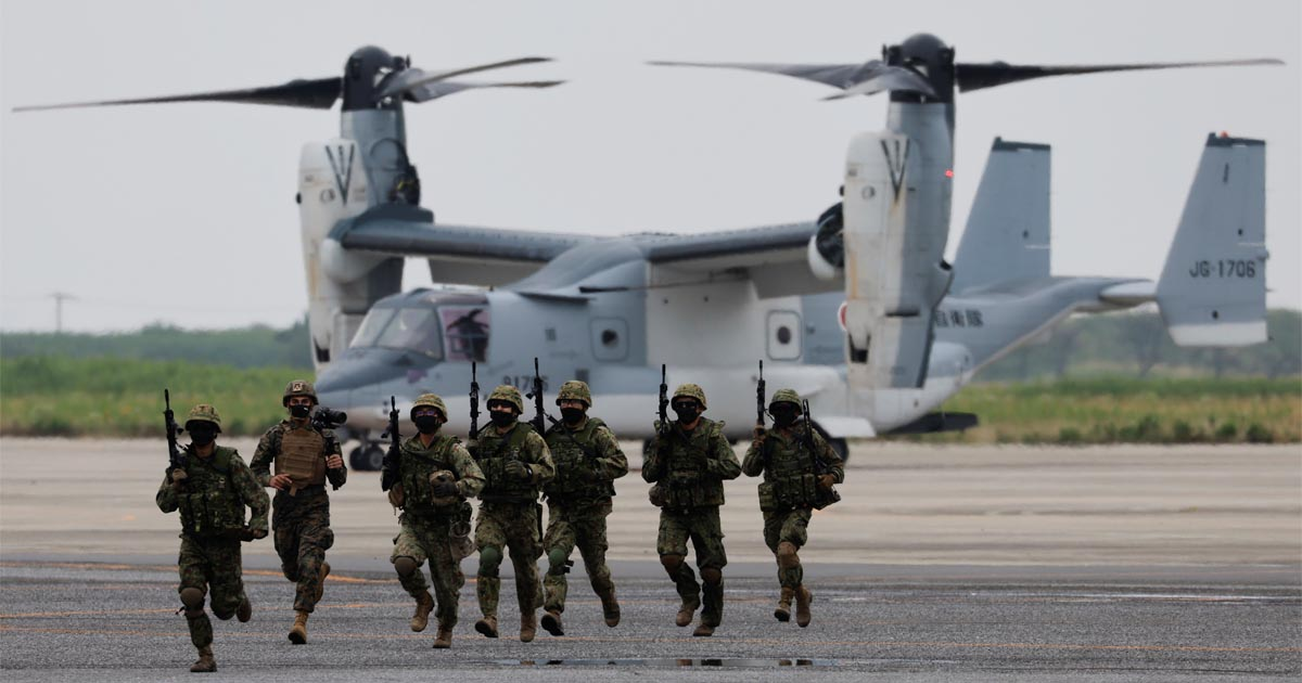 កងទ័ព​ជប៉ុនវិល​​​ទៅ​​ធ្វើសមយុទ្ធ​​យោធា​ទ្រង់​ទ្រាយ​ធំ​​​នៅហ្វីលីពីន ក្រោយ​សង្គ្រាមលោក​ទី​២​