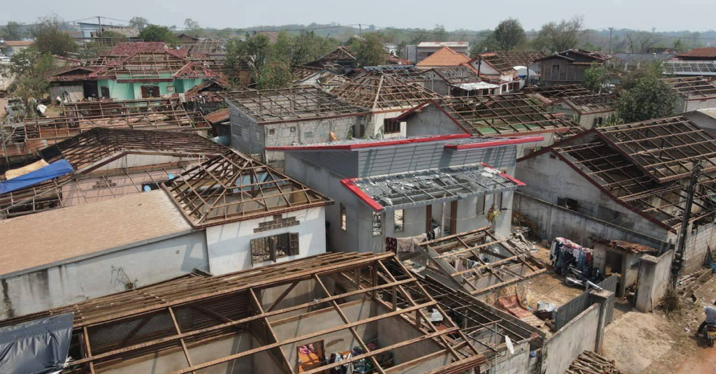 ព្យុះភ្លៀងលាយទឹកកកនៅអាស៊ីអាគ្នេយ៍