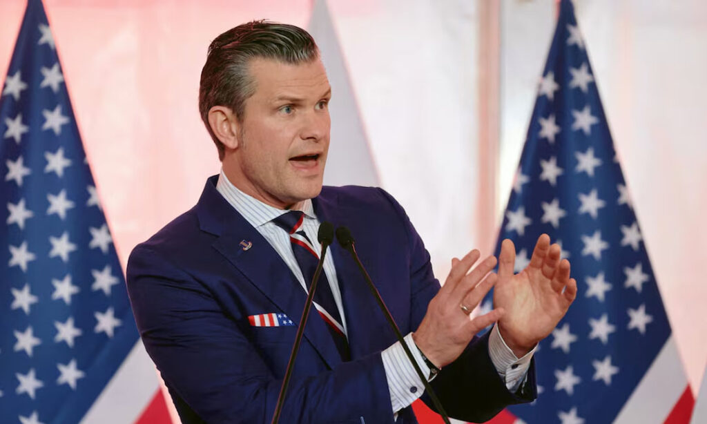 រដ្ឋមន្ត្រីក្រសួងការពារជាតិអាមេរិក លោក Pete Hegseth