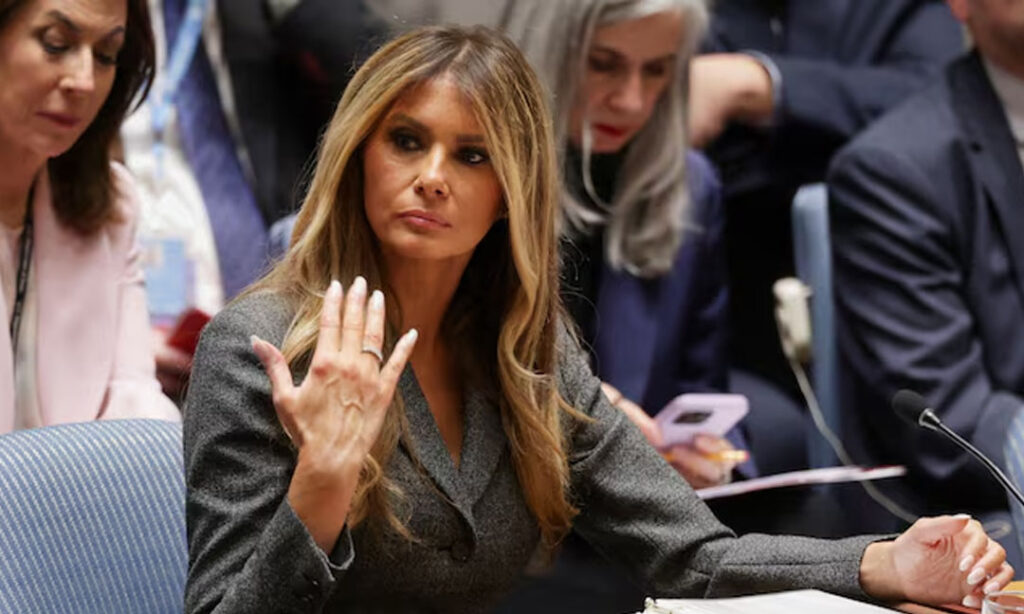 លោកស្រី Melania Trump នៅកិច្ចប្រជុំក្រុមប្រឹក្សាសន្តិសុខអង្គការសហប្រជាជាតិ
