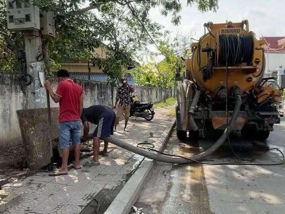 ការបូមស្តារប្រព័ន្ធលូ