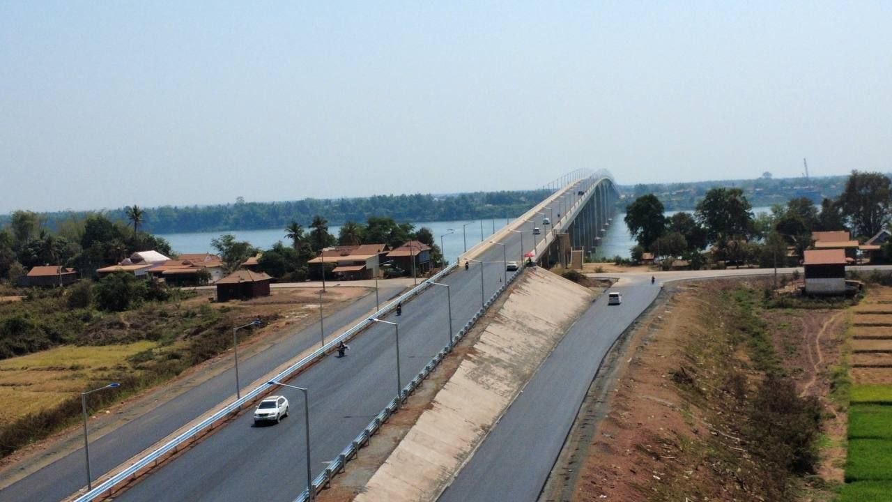 ស្ពាន​ឆ្លង​ទន្លេ​ខេត្តក្រចេះ ក្លាយជាសរសៃឈាម​សម្រាប់វិស័យសេដ្ឋកិច្ច ដឹកជញ្ជូន និងទេសចរណ៍