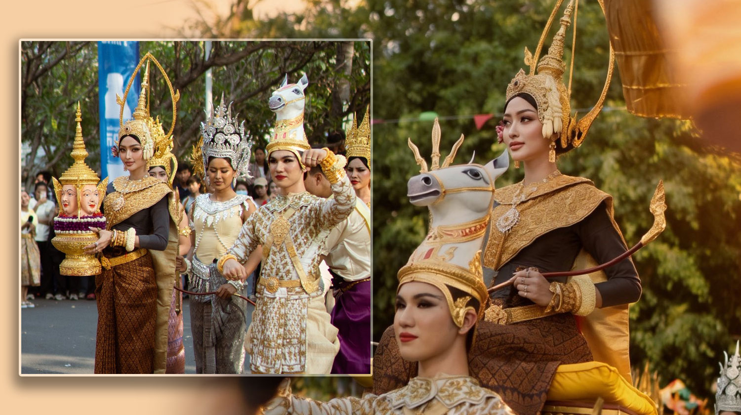 លើកដំបូង! ពេជ្រ វត្តីសារាឌ្ឍី បង្ហាញខ្លួនក្នុងឈុតតំណាងតួអង្គទេវតាជា ព្រះនាម «រាក្យសាទេវី»