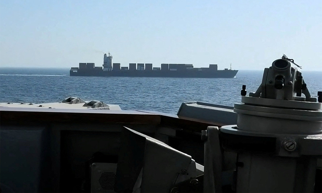 អាមេរិក រឹបយកកប៉ាល់ដឹកទំនិញអ៊ីរ៉ង់ នៅឈូងសមុទ្រអូម៉ង់ ខណៈទីក្រុងតេហេរ៉ង់ គំរាមសងសឹក