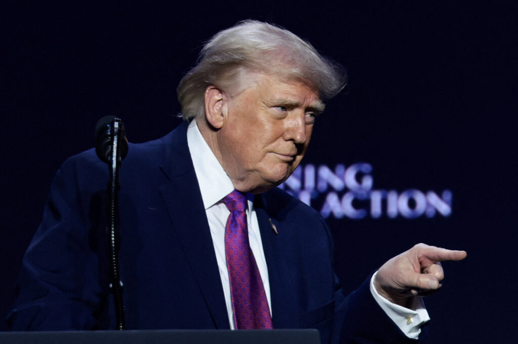 ដូណាល់ ត្រាំ ថ្លែងនៅព្រឹត្តិការណ៍ Turning Point USA