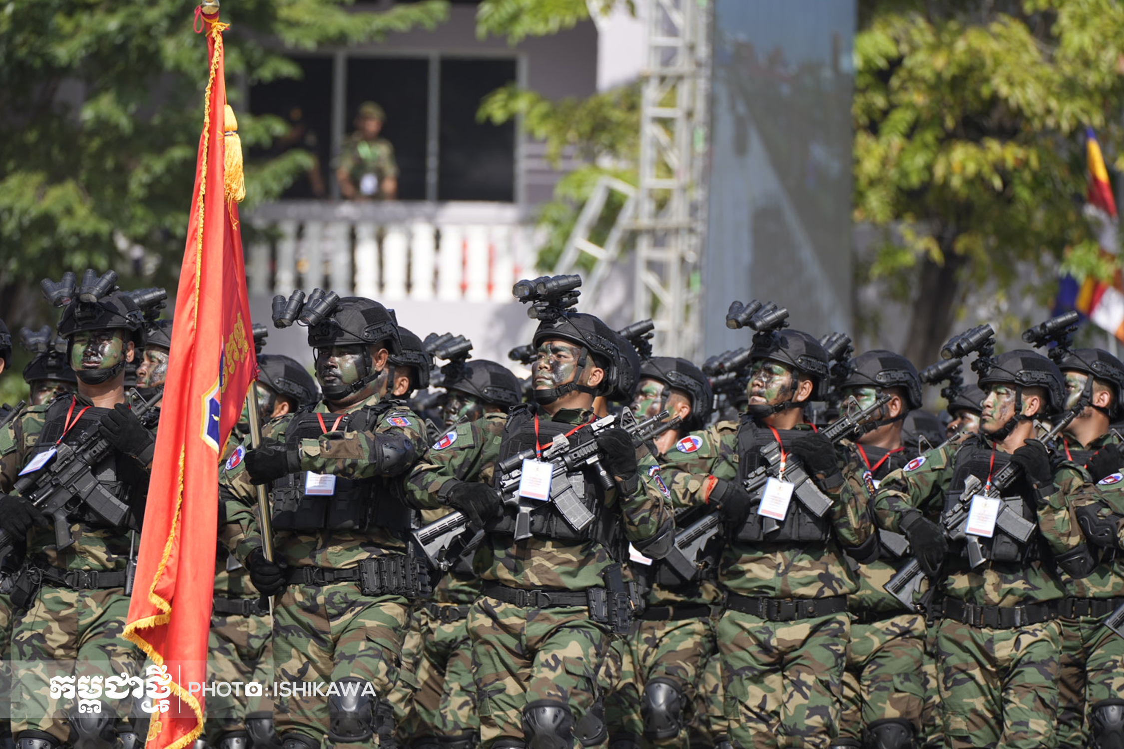 សម្តេចធិបតី៖កាតព្វកិច្ចយោធាមិនមែនផ្តោតតែលើហ្វឹកហាត់បាញ់កាំភ្លើងនោះទេ ក៏មានវគ្គហ្វឹកហ្វឺនរាងកាយ វិន័យ សីលធម៌
