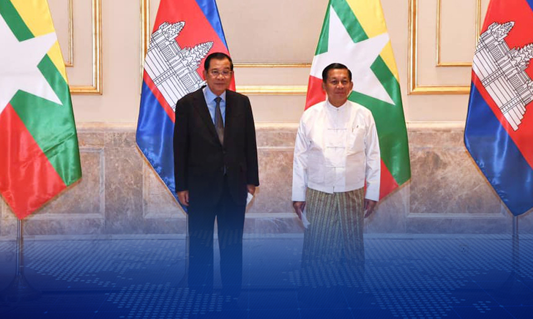 សម្ដេច ហ៊ុន សែន ផ្ញើសារអបអរលោក មីន អ៊ុងឡាំង ដែលក្លាយជាប្រធានាធិបតីមីយ៉ាន់ម៉ា