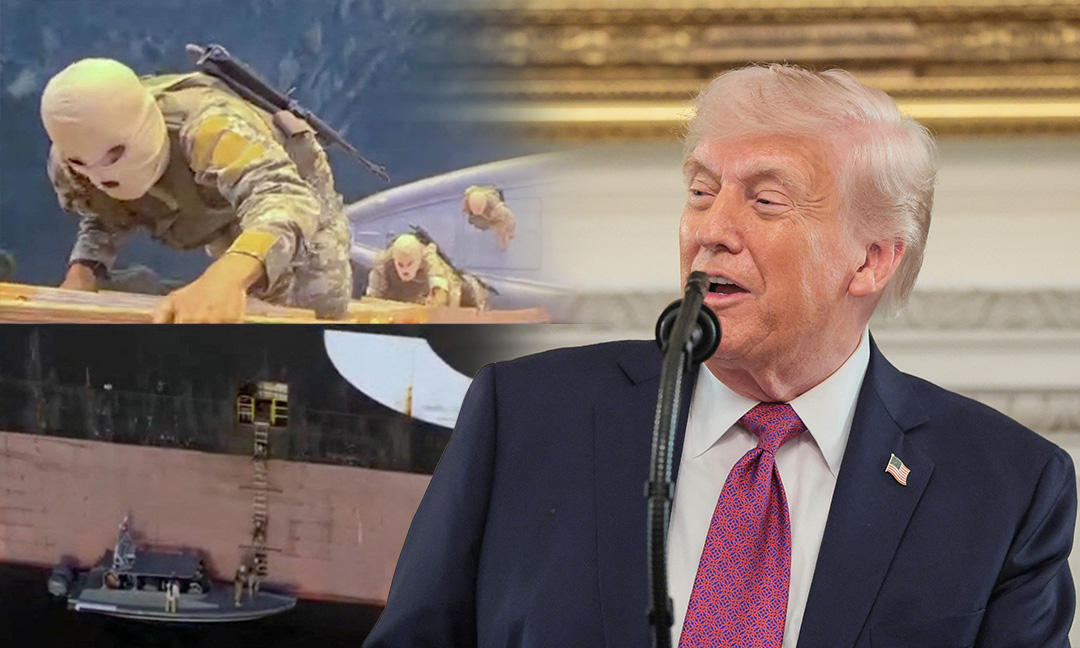 ត្រាំ យល់ថា ការដែលអ៊ីរ៉ង់រឹបអូសកប៉ាល់២គ្រឿងនៅ Hormuz មិនរំលោភបទឈប់បាញ់ទេ