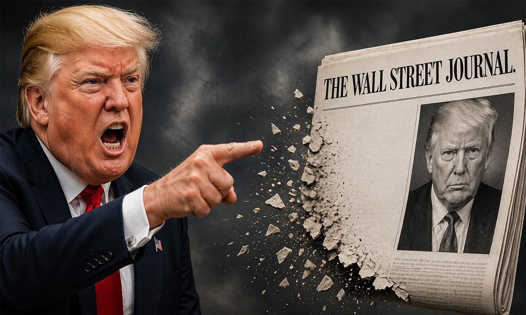 ច្រើនដងហើយ ដែលអត្ថបទរបស់ WSJ ត្រូវលោកត្រាំ ចាត់ទុក ជាព័ត៌មានក្លែងក្លាយ