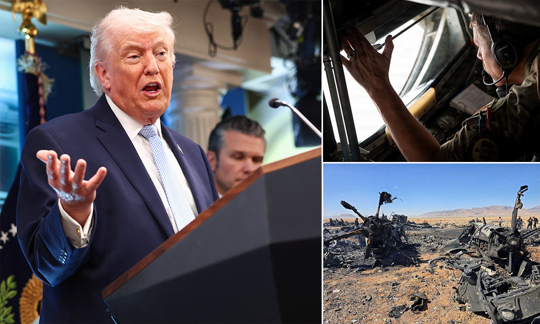 អាមេរិក ប្រើយន្តហោះ១៥៥គ្រឿងដើម្បីបន្លំភ្នែកអ៊ីរ៉ង់ ក្នុងបេសកកម្មជួយសង្គ្រោះអ្នកចម្បាំងអាកាស