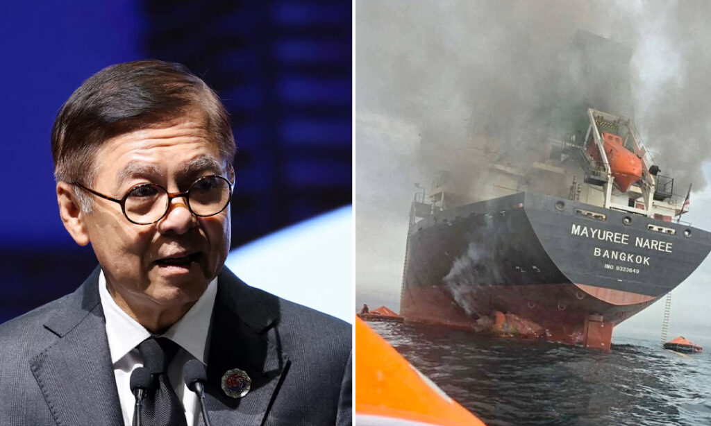 កប៉ាល់ថៃត្រូវអ៊ីរ៉ង់បាញ់ប្រហារ