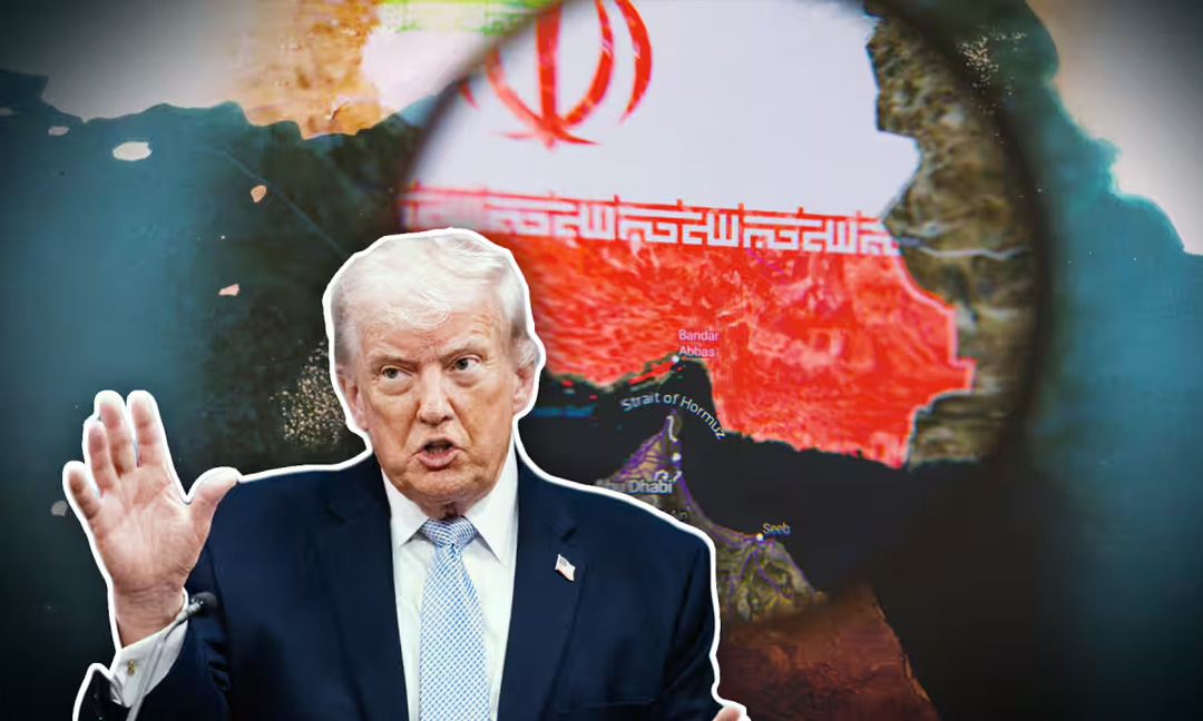 ត្រាំ ចេញសារព្រមានអ៊ីរ៉ង់ រឿងច្រក Hormuz