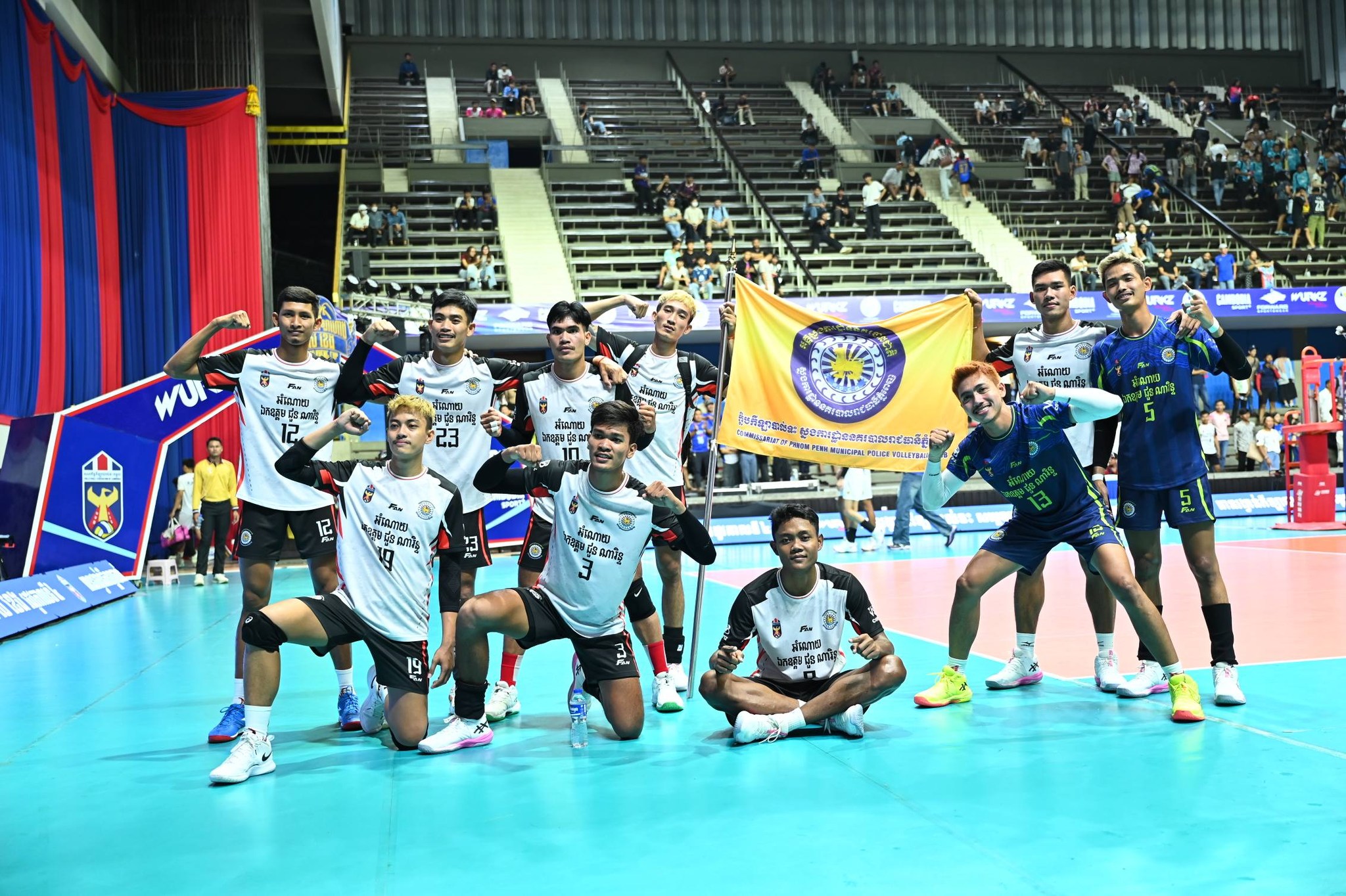 កីឡាករ​របស់​ក្រុម​ស្នងការ​ ន.ប​ រាជធានីភ្នំពេញ​ ឆ្នាំ​នេះ​ជាប់​ជម្រើស​ជាតិ​ ៦រូប​ ក្នុង​សាល​៥ ឆ្នេរខ្សាច់១​