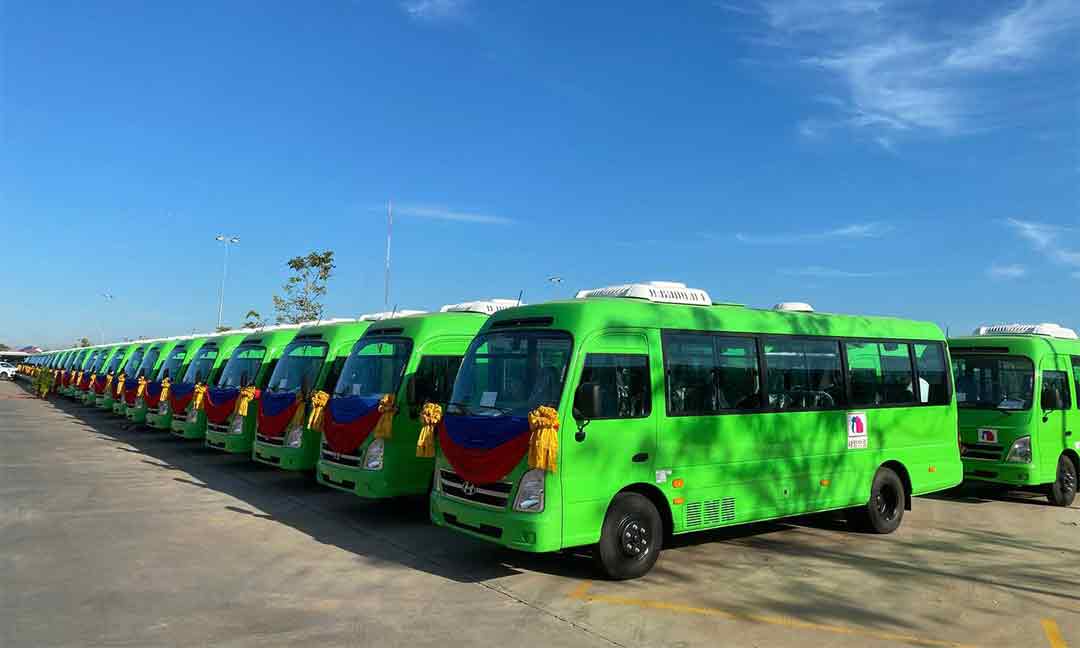 កម្ពុជា ​ត្រៀមរថយន្តក្រុង ​៦០០ ​គ្រឿង​ ដឹក​ប្រជាពលរដ្ឋ​ទៅស្រុក​កំណើត ​ឥតគិតថ្លៃ ​ក្នុងឱកាស​បុណ្យ​ចូលឆ្នាំថ្មី