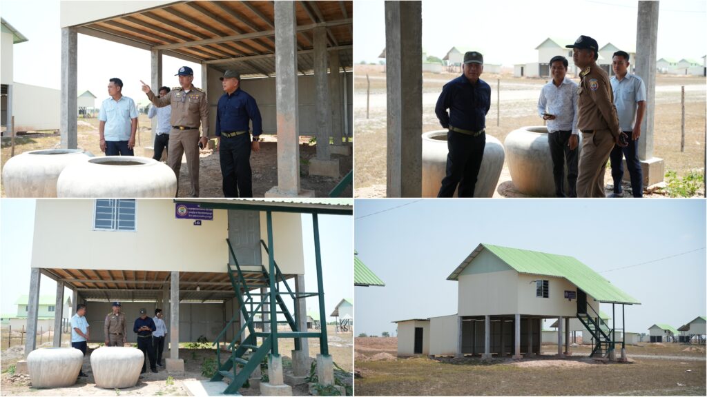 ផ្ទះ ១២៦ខ្នង ត្រៀមចែកជូនគណៈយុទ្ធមិត្តជំនាន់បម្រើកងទ័ព ឆ្នាំ១៩៧៨នៅស្វាយរៀង