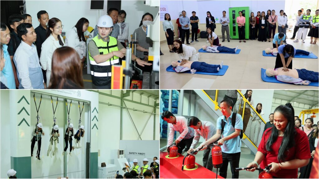 នាយកដ្ឋានពេទ្យការងារ នៃក្រសួងការងារ បើកវគ្គបណ្ដុះបណ្ដាលស្តីពី «មូលដ្ឋានគ្រឹះសុវត្ថិភាព និងសុខភាពការងារ»