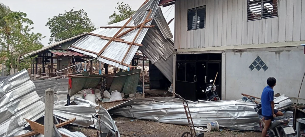 ការខូចខាតពីព្យុះ