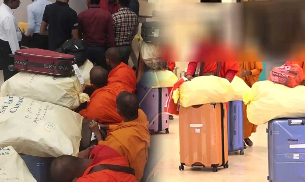 មកពីថៃវិញ សង្ឃ​២២អង្គ ត្រូវប៉ូលិសស្រីលង្កា ឃាត់ខ្លួន ជាមួយ​គ្រឿងញៀនជាង ១០០គីឡូក្រាម