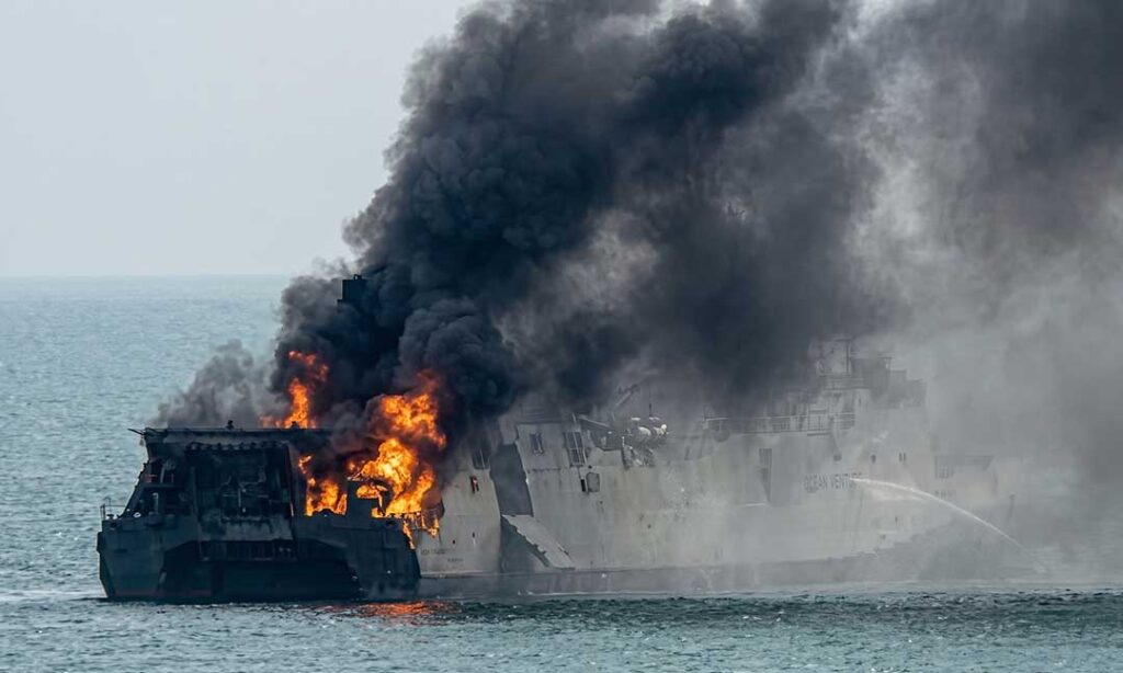 CENTCOM៖ នាវាអ៊ីរ៉ង់ជាង១៥០គ្រឿង ត្រូវ​បាន​កម្ទេច ចាប់តាំង​ពី​ផ្ទុះ​សង្គ្រាម