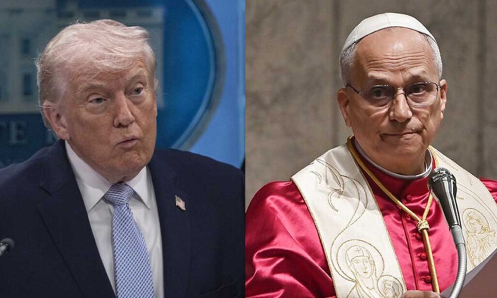 លោក​ត្រាំ រិះគន់​យ៉ាងចាស់ដៃទៅលើសម្តេចប៉ាប លីអូ ពាក់ព័ន្ធ​នឹង​បញ្ហា​សង្គ្រាម​នៅ​អ៊ីរ៉ង់