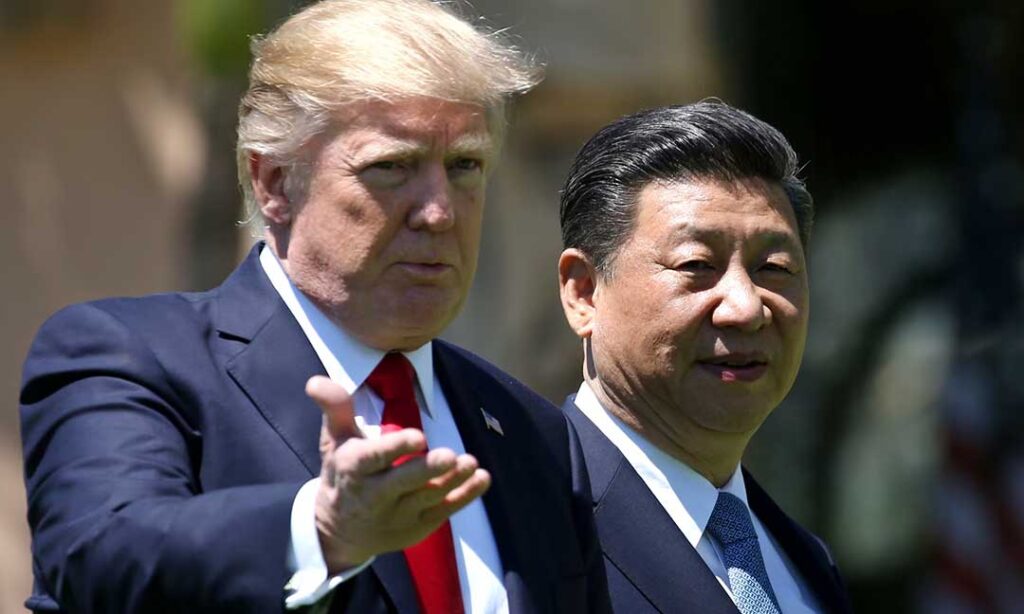 លោកត្រាំ ប្រកាសថា ចិនយល់ព្រមឈប់ផ្ដល់អាវុធឲ្យអ៊ីរ៉ង់