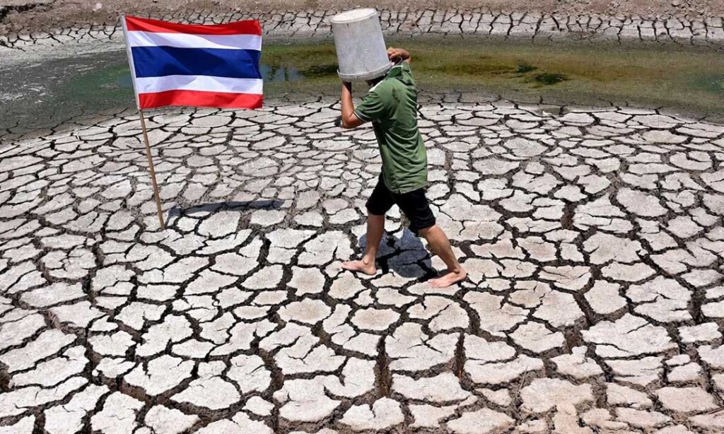 ការប្រែប្រួលអាកាសធាតុនៅថៃ