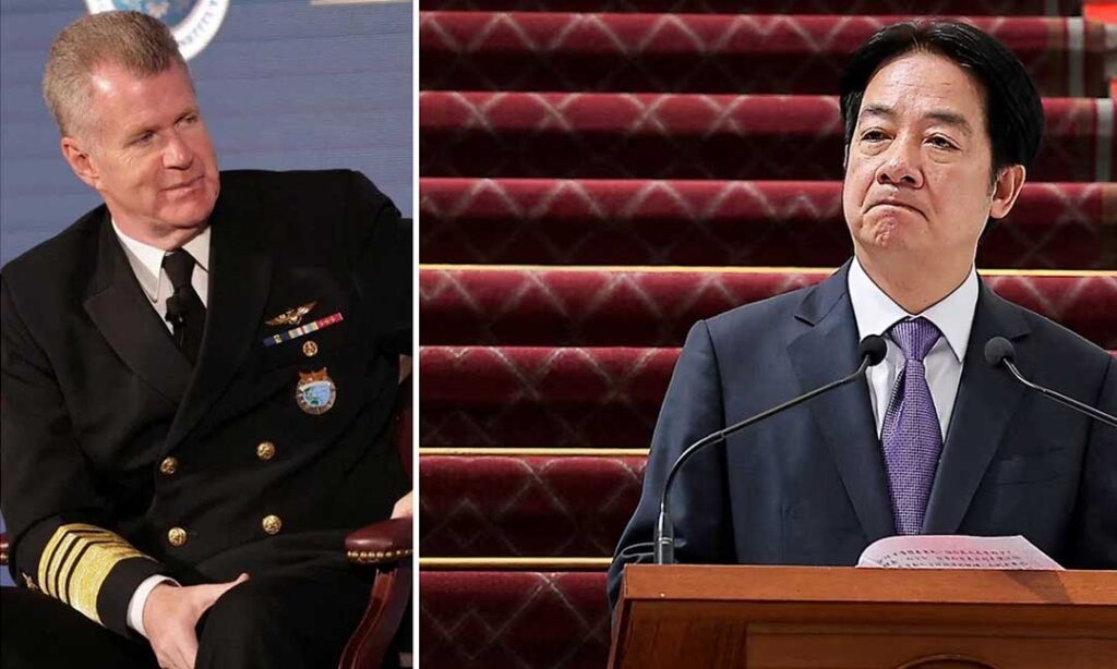 មេទ័ព​អាមេរិកផ្ដាំ​​តៃវ៉ាន់ថា «បើមិនចិញ្ចឹមមាន់ទេ កុំសង្ឃឹមបានស៊ីស៊ុត»