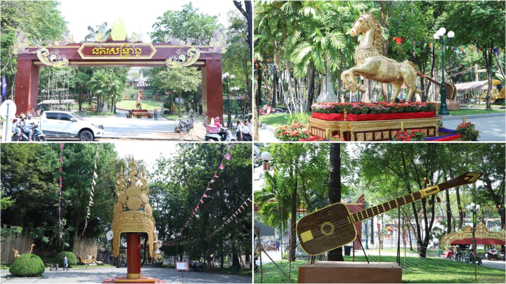 ភ្នំពេញរៀបចំលម្អរសោភ័ណភាពរមណីយដ្ឋានវប្បធម៌ប្រវត្តិសាស្ត្រវត្តភ្នំ ត្រៀមព្រឹត្តិការណ៍ “នគរសង្ក្រាន្ត”