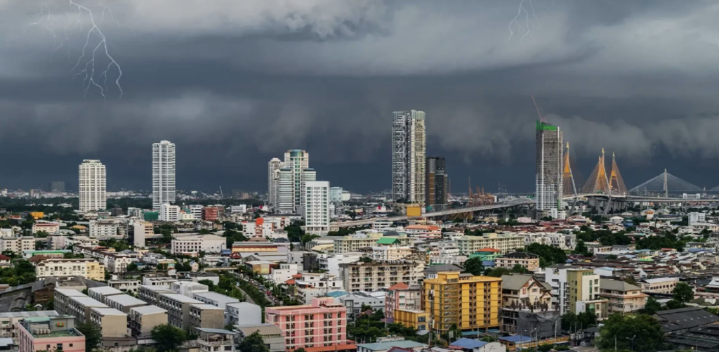 ព្យុះខែប្រាំងនៅថៃ