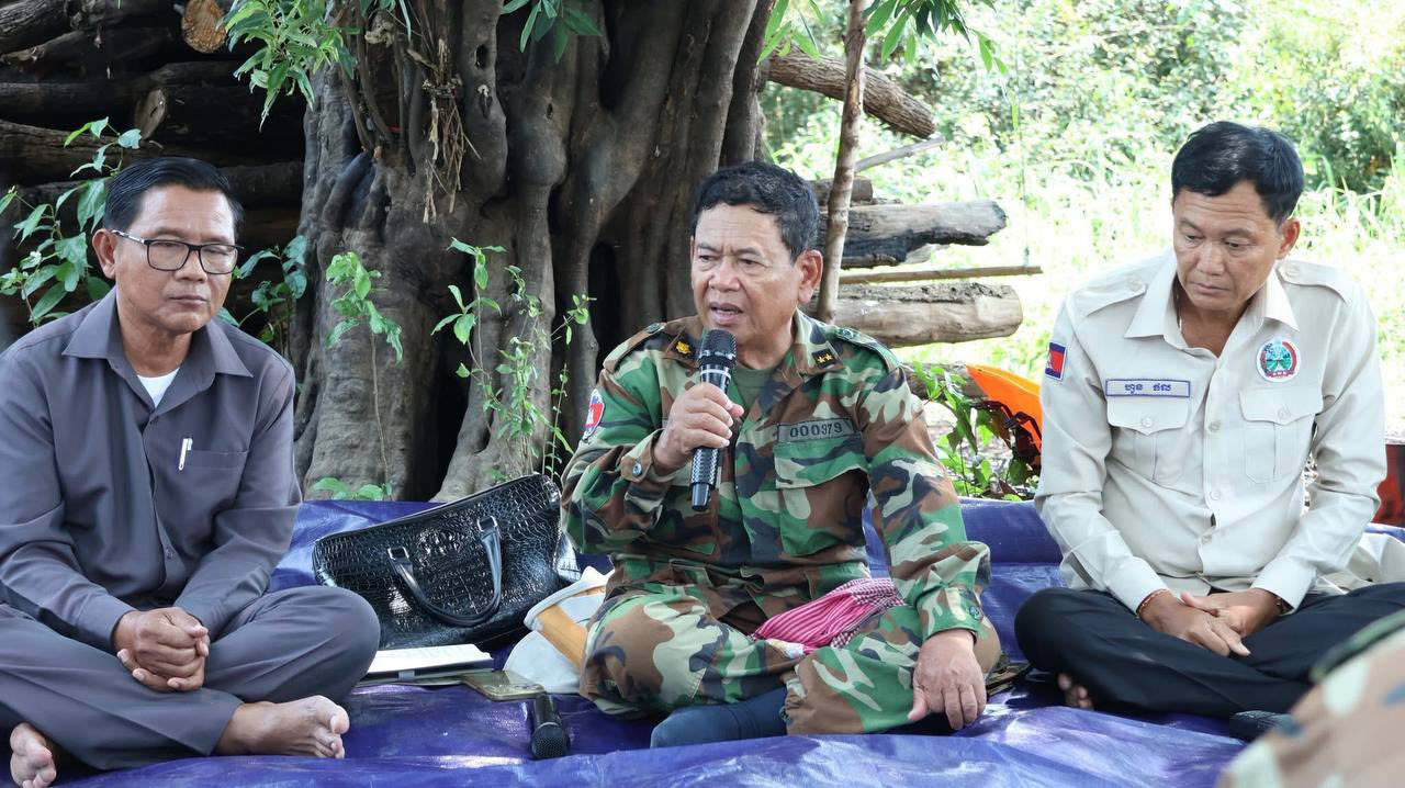 កម្លាំងចម្រុះខេត្តកំពង់ធំបន្តពង្រឹងកិច្ចការពារតំបន់អភិរក្សពូជត្រី ក្នុងបឹងទន្លេឆ្មារ និងតំបន់បាឡត