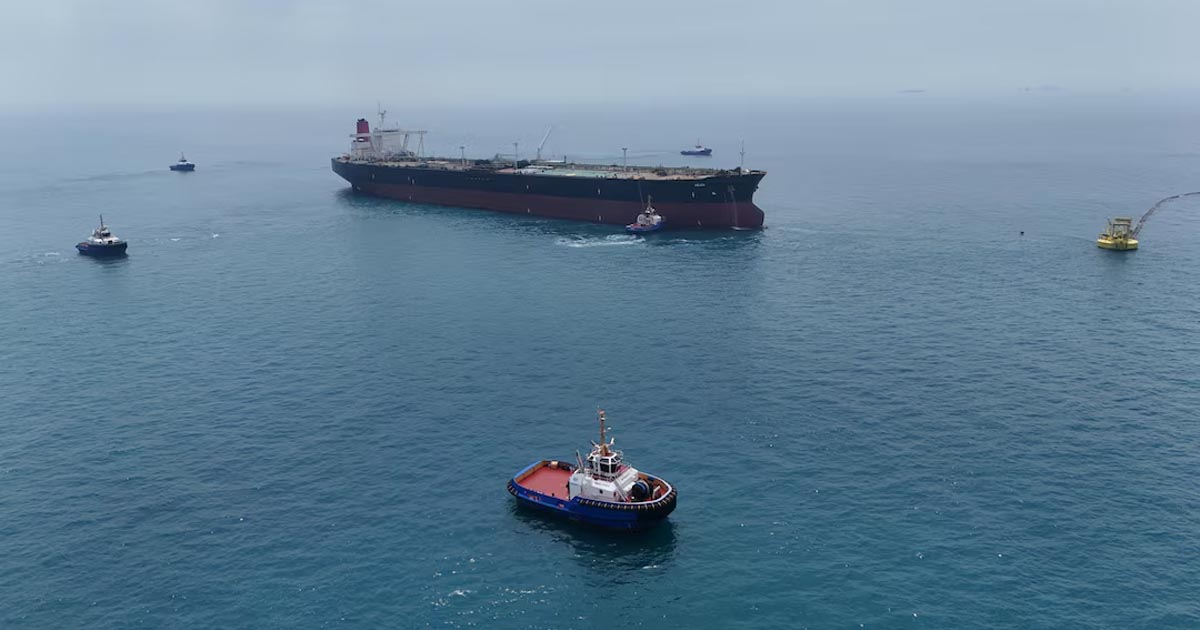 កប៉ាល់​ដឹក​ប្រេងអ៊ីរ៉ង់​ ​៦គ្រឿង ត្រូវ​​យោធា​អាមេរិក​បិទ​ផ្លូវ​​មិនឲ្យ​ឆ្លង​ និង​បង្ខំ​ត្រឡប់ក្រោយ​